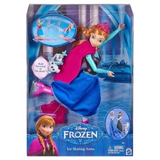 Mattel Disney Frozen bruslařka Anna